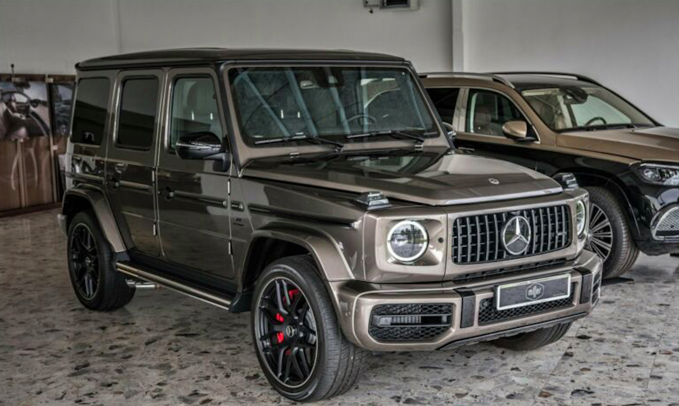 MERCEDES G  63 AMG |  SKLADEM | německé předváděcí auto | max výbava | černá matná | super cena | nákup online | prodej online | autoibuy.com